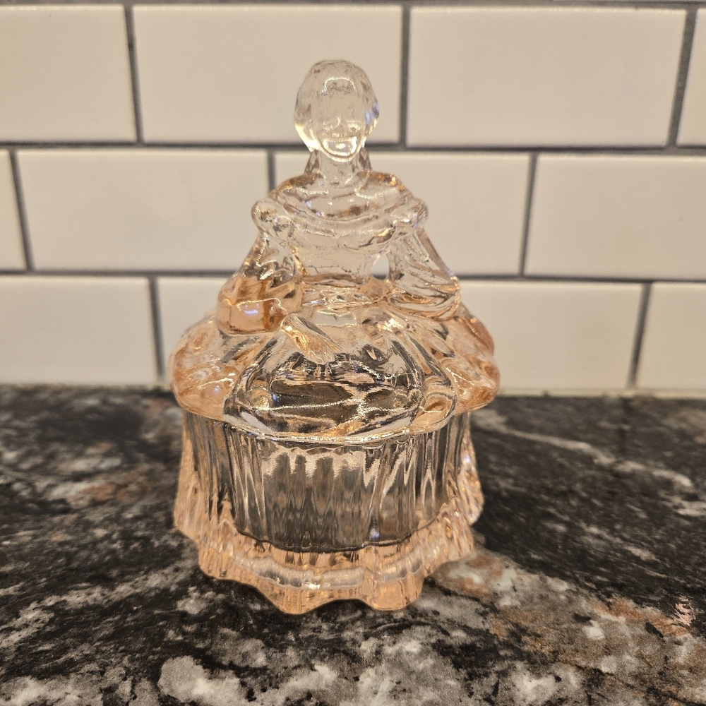 Vintage Glass Trinket